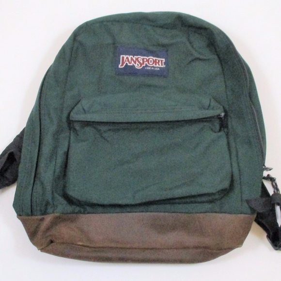 hunter green jansport backpack